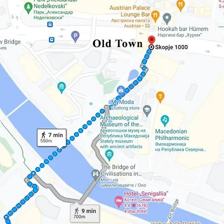 Apartamento Main Square - Skopie